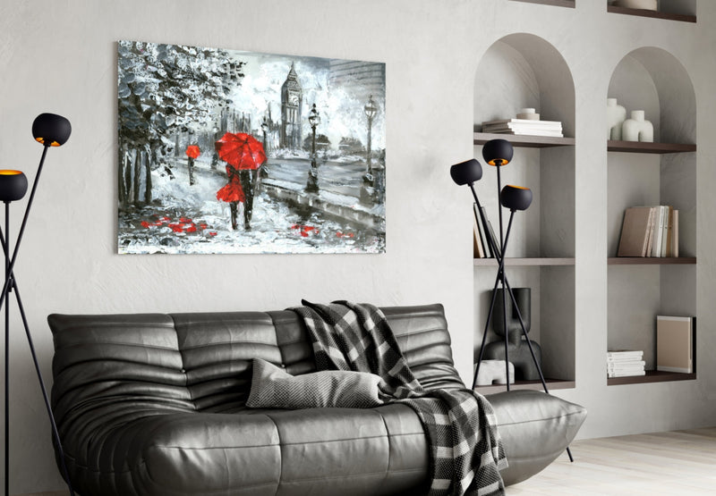 London Glass Wall Art