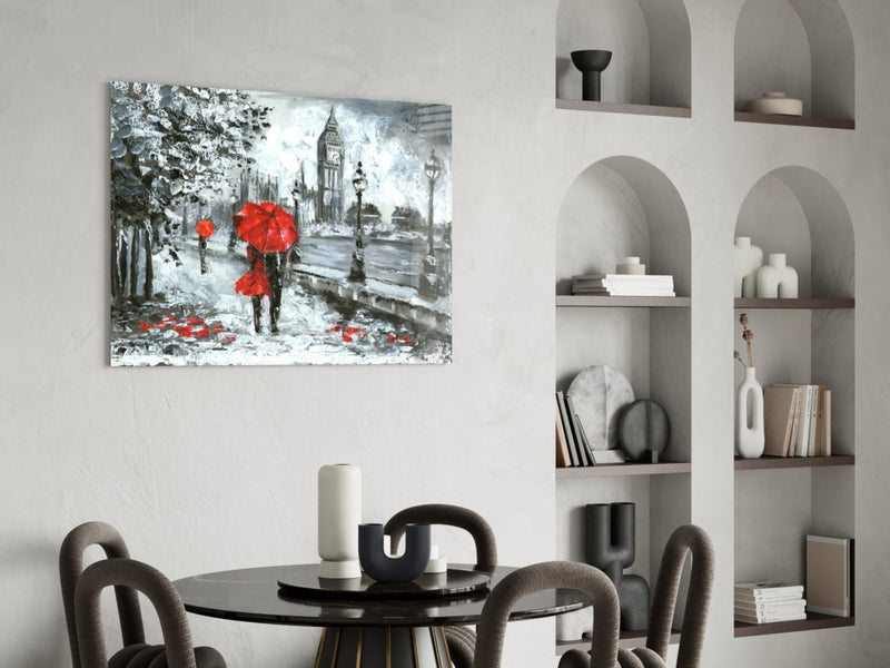 London Glass Wall Art