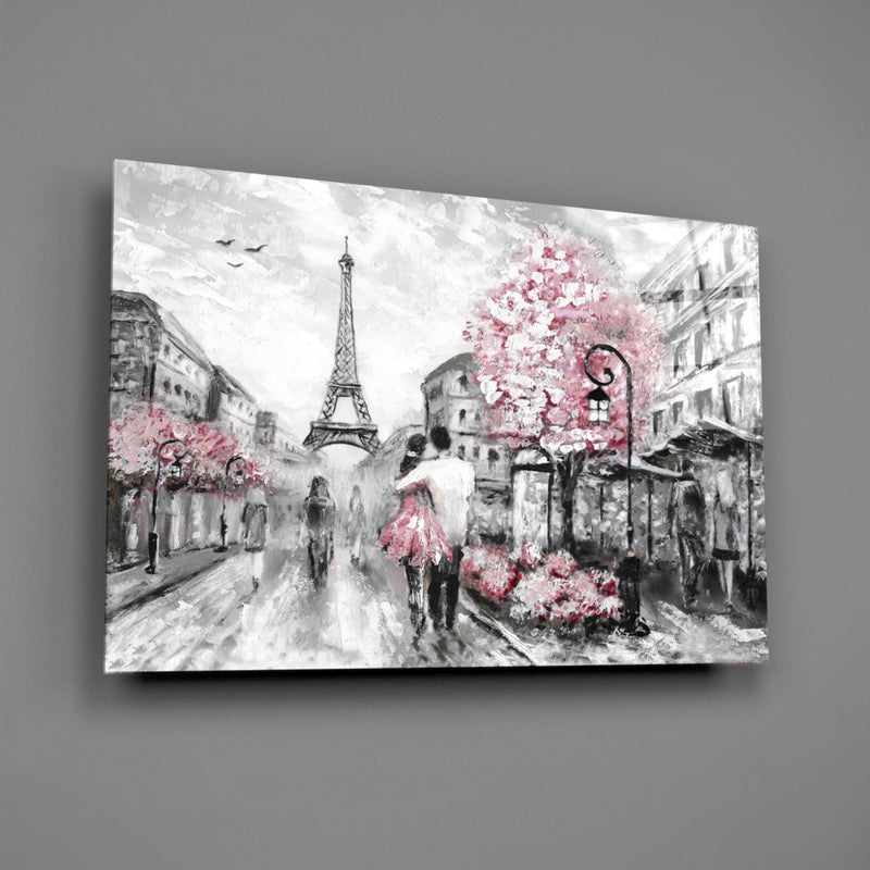 Paris Glass Wall Art