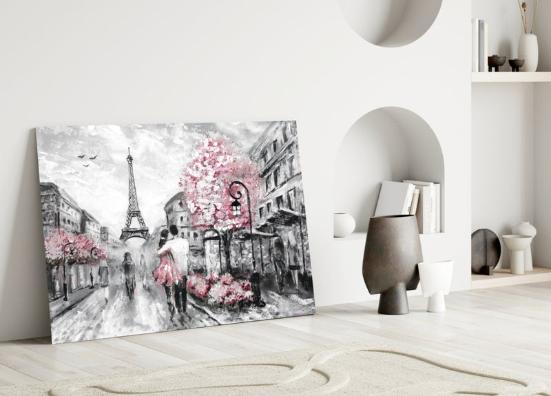 Paris Glass Wall Art