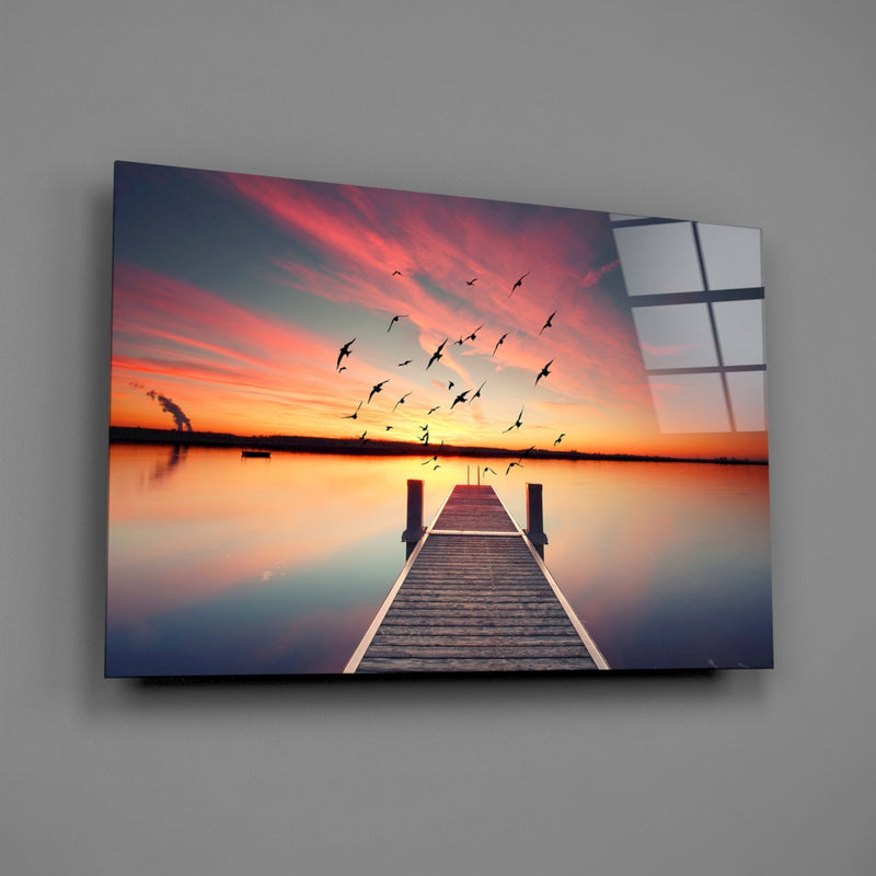 Dock Glass Wall Art