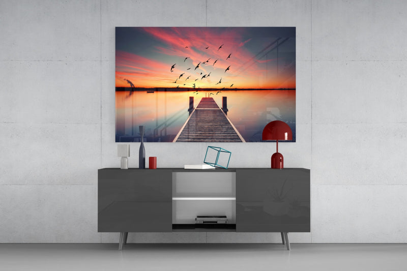 Dock Glass Wall Art