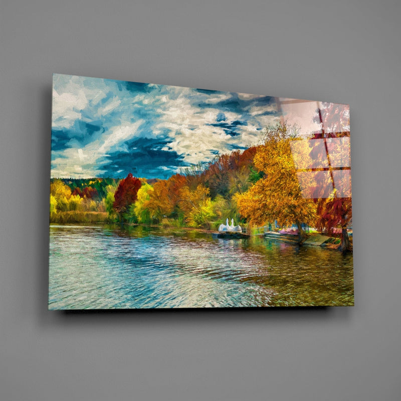 Lake Glass Wall Art