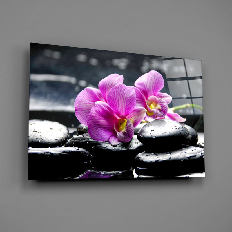Spa Glass Wall Art