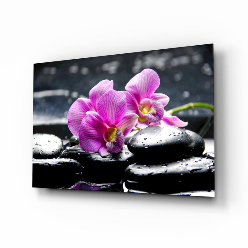 Spa Glass Wall Art