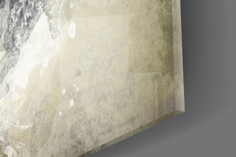 Woman Portrait Glass Wall Art