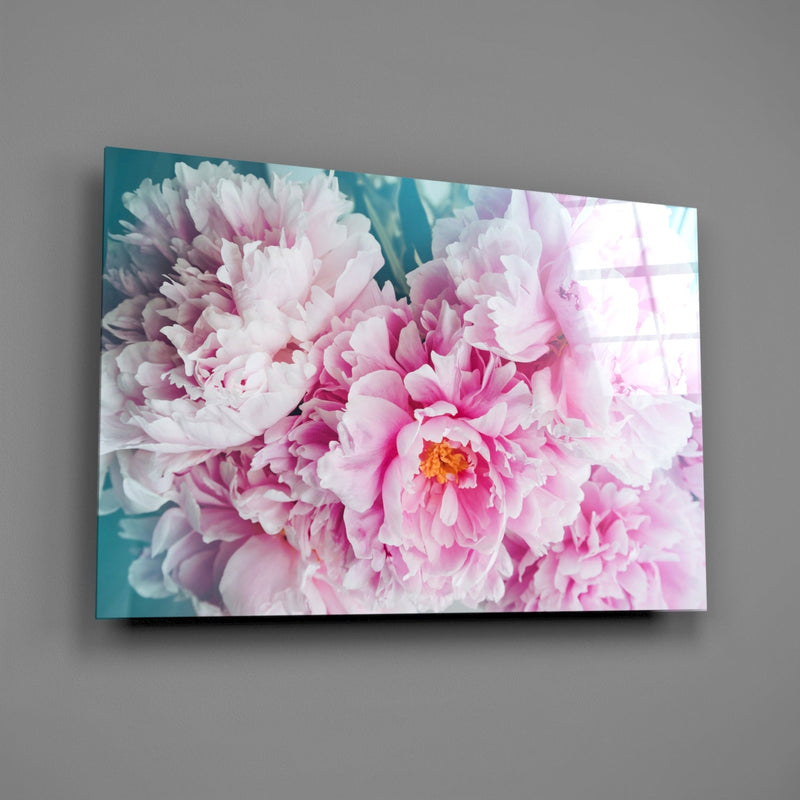 Flower Glass Wall Art