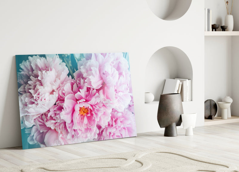 Flower Glass Wall Art