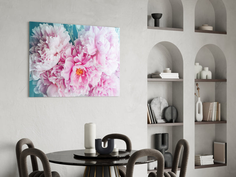 Flower Glass Wall Art