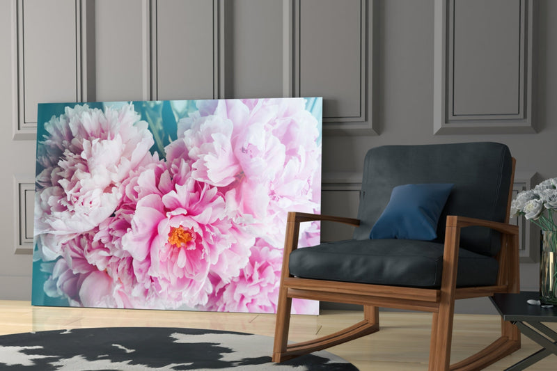 Flower Glass Wall Art