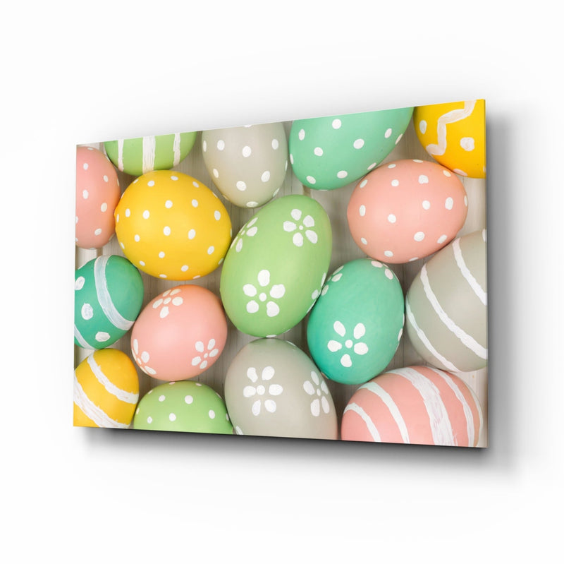 Eggs Glass Wall Art
