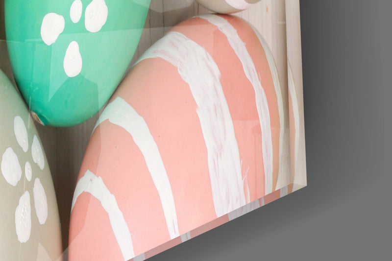 Eggs Glass Wall Art