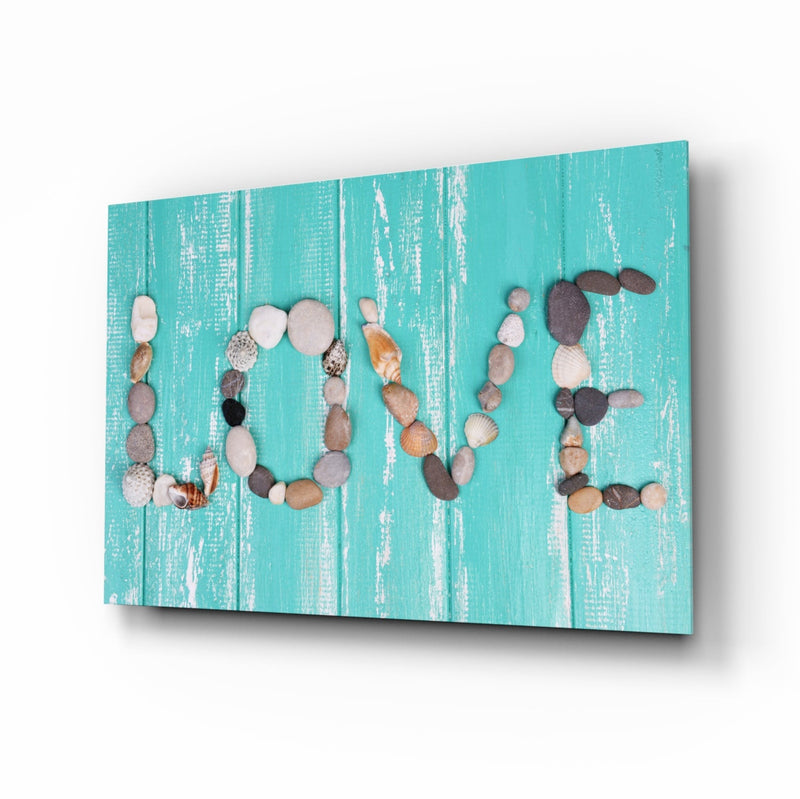 Love Glass Wall Art