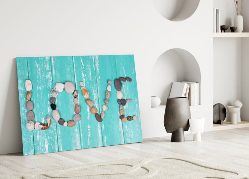Love Glass Wall Art
