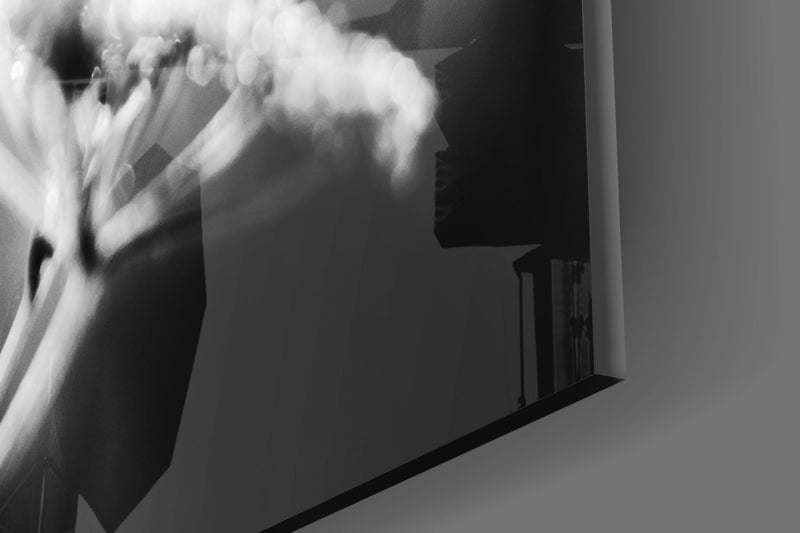 Flower Glass Wall Art