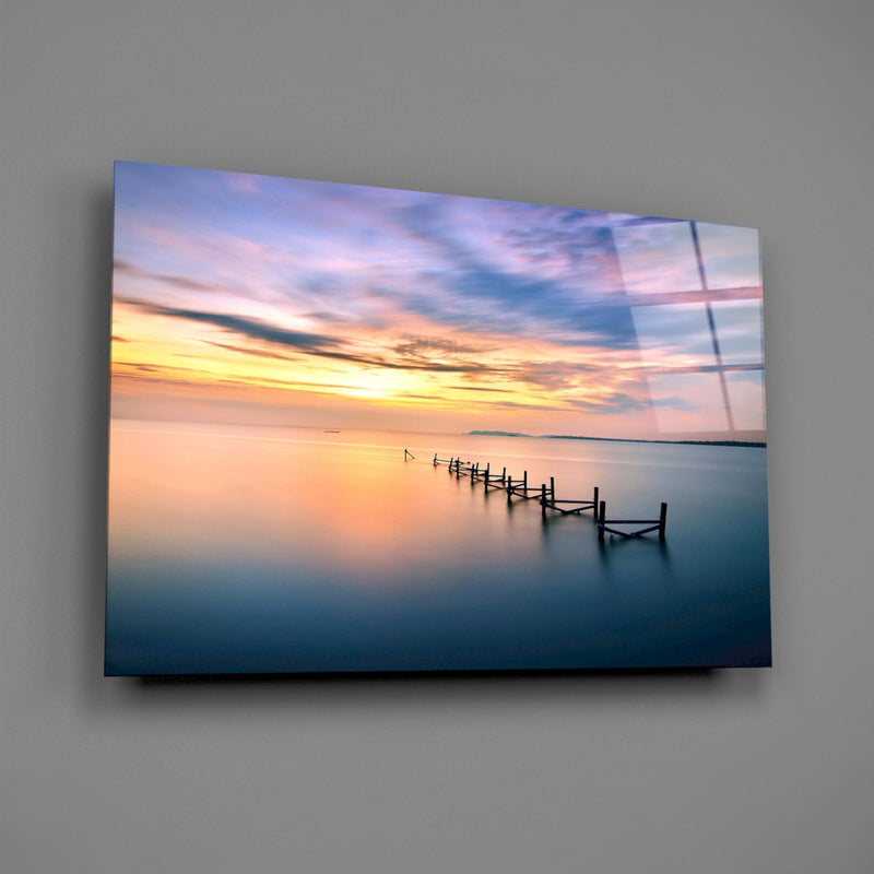 Sunset Glass Wall Art