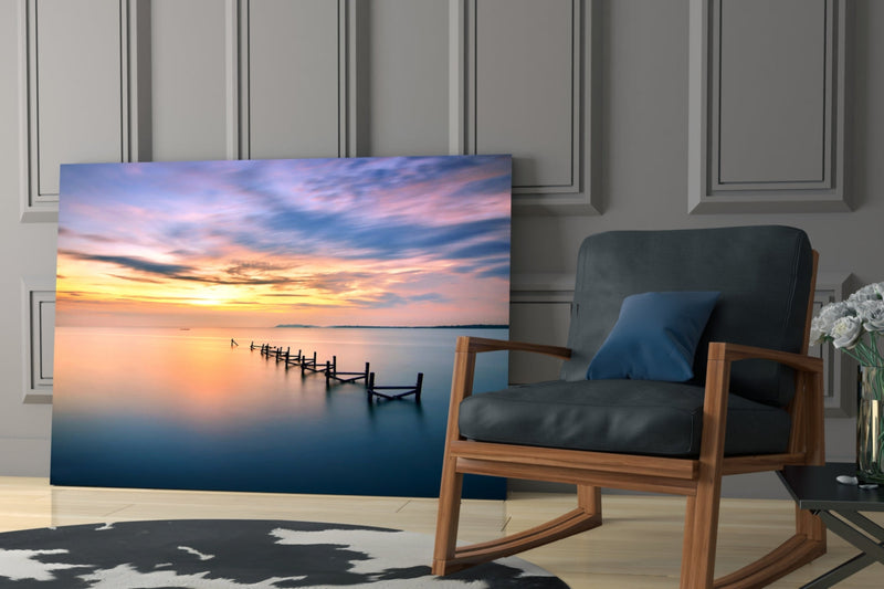 Sunset Glass Wall Art