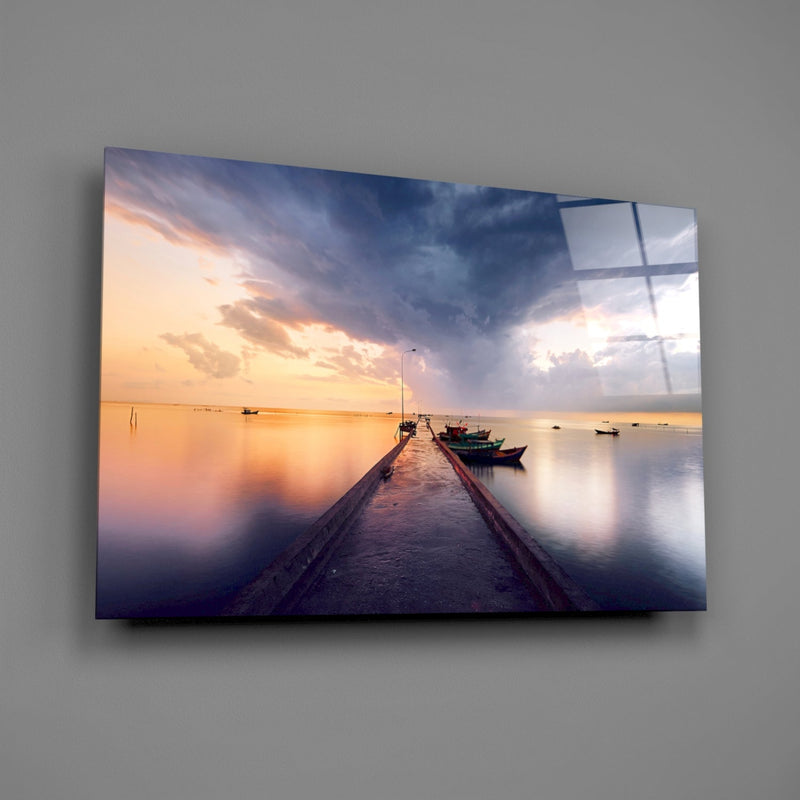 Dock Glass Wall Art