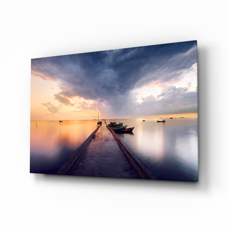 Dock Glass Wall Art