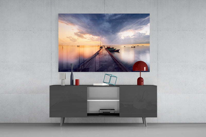 Dock Glass Wall Art