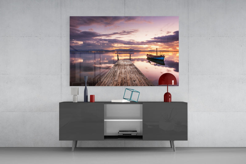 Dock Glass Wall Art