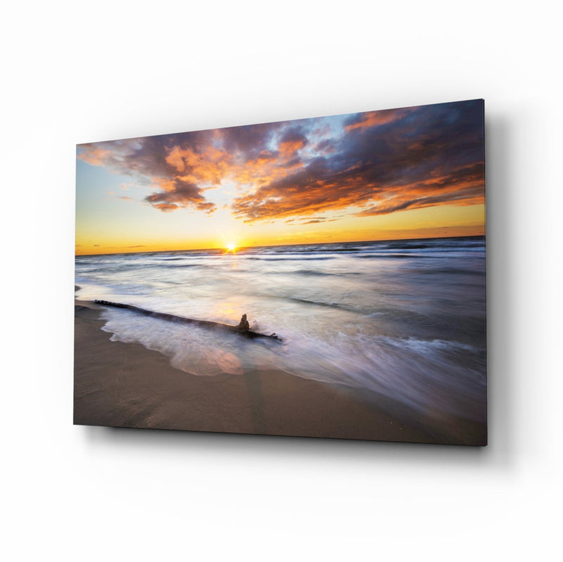 Sunset Glass Wall Art