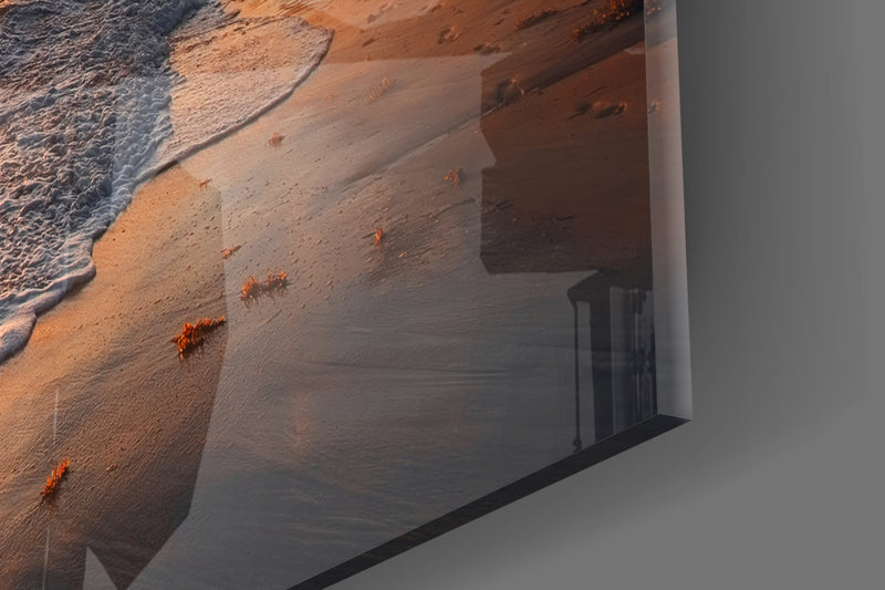 Palm Trees Glass Wall Art