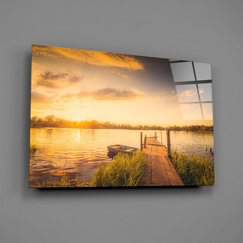 Dock Glass Wall Art