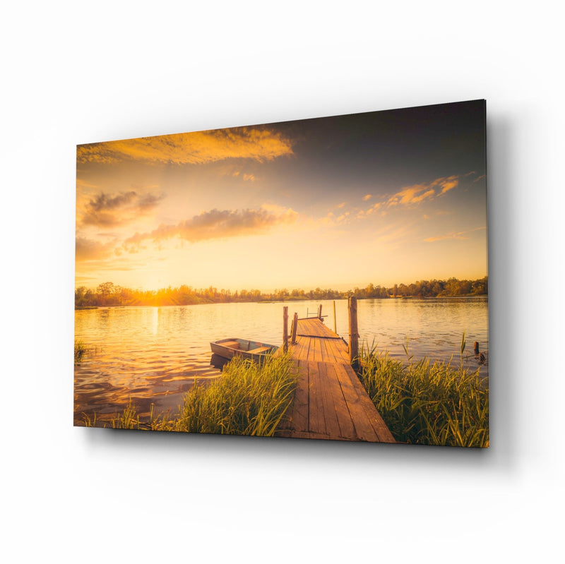 Dock Glass Wall Art