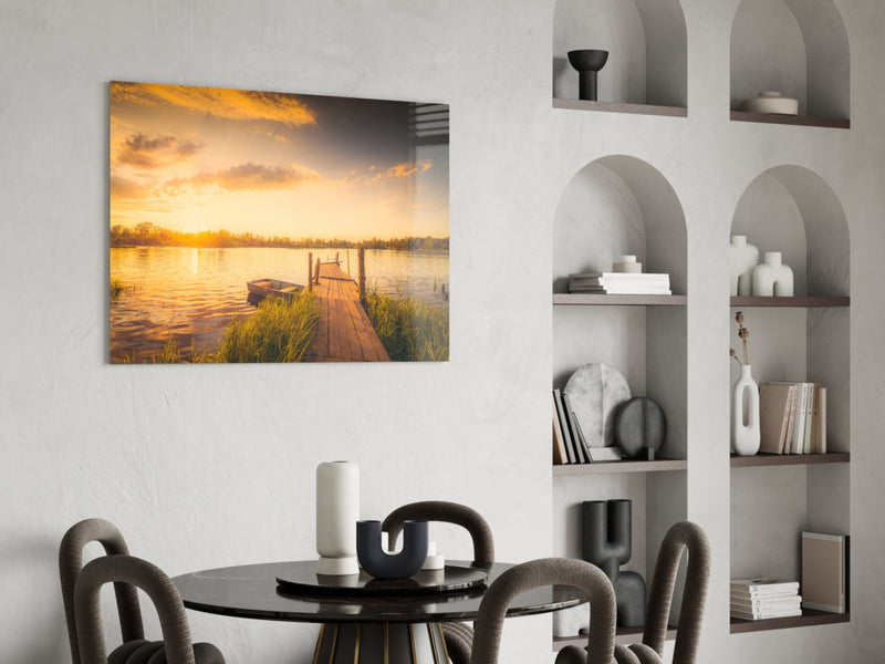 Dock Glass Wall Art