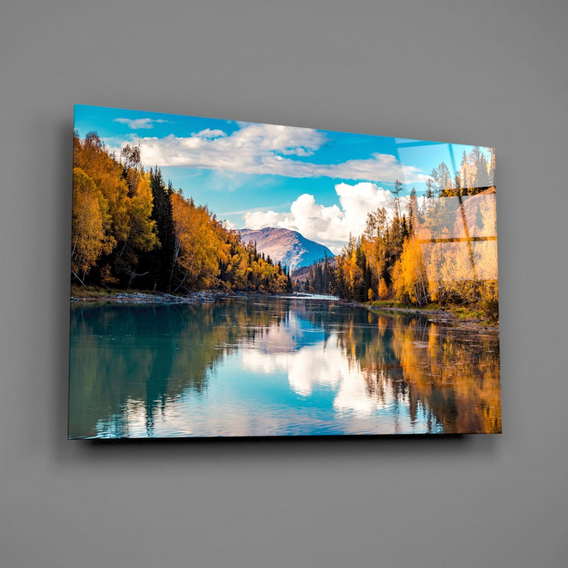 Lake Glass Wall Art