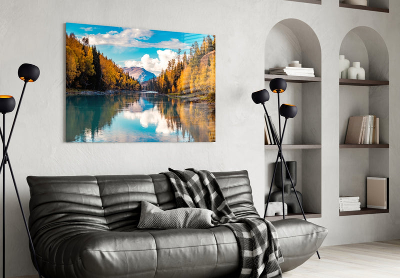 Lake Glass Wall Art