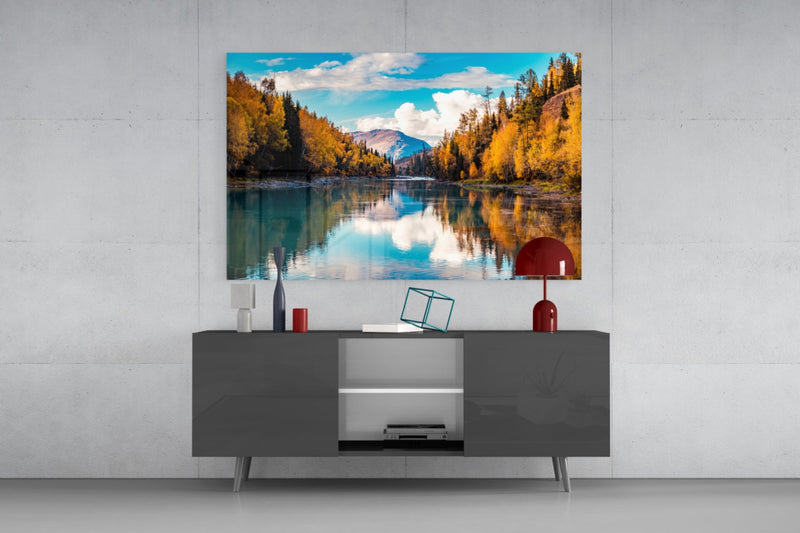 Lake Glass Wall Art