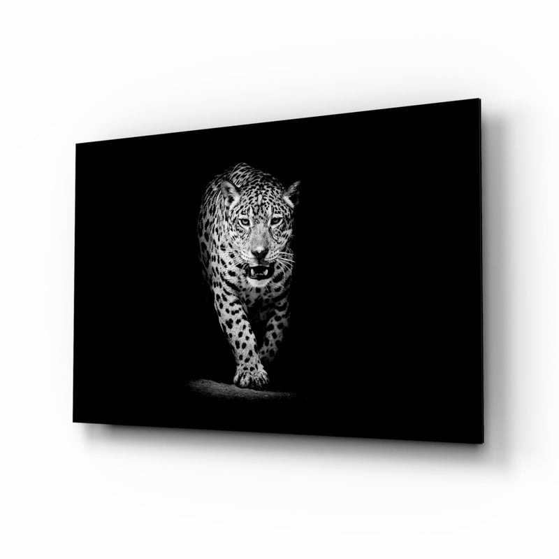 Leopard Glass Wall Art