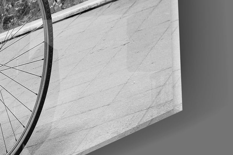 Bicycle Glass Wall Art