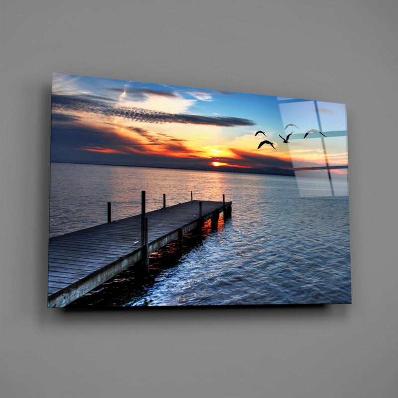 Dock Glass Wall Art