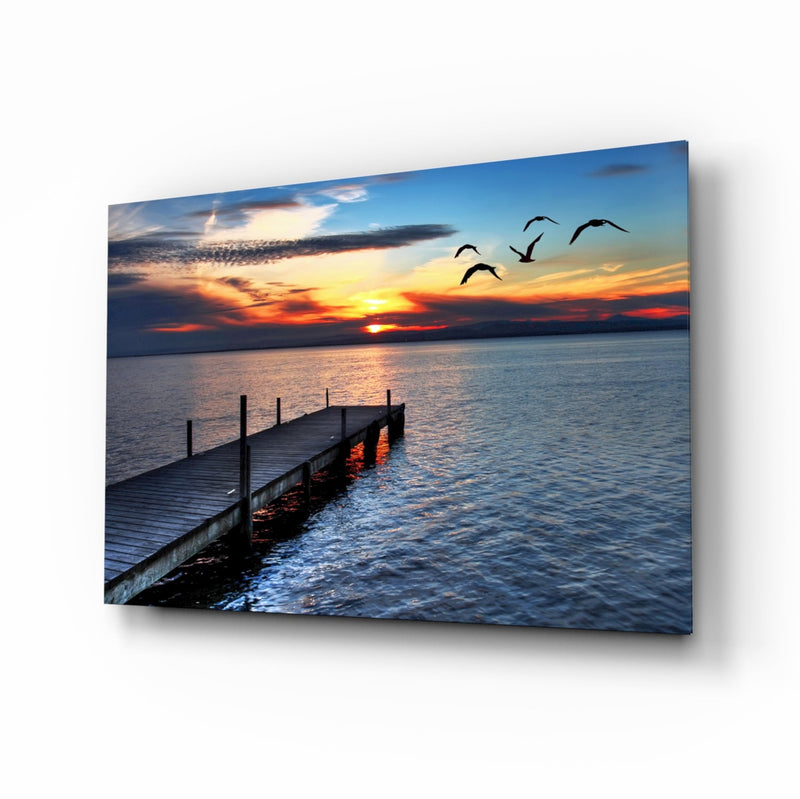 Dock Glass Wall Art