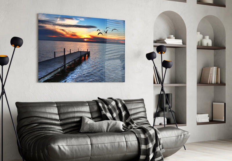 Dock Glass Wall Art