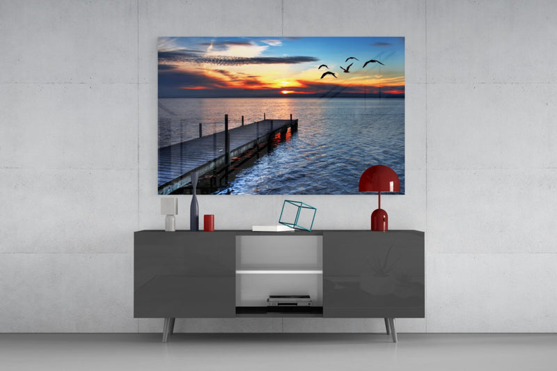 Dock Glass Wall Art