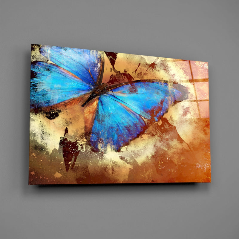 Butterfly Glass Wall Art