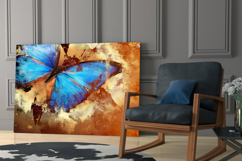 Butterfly Glass Wall Art