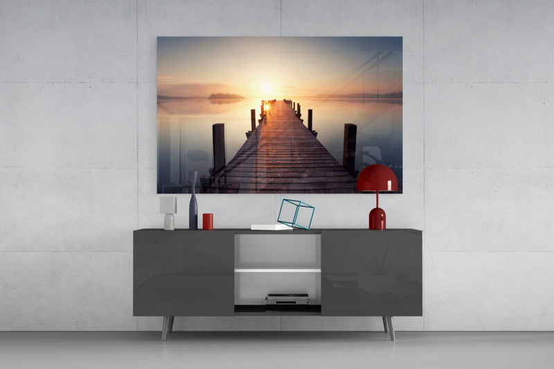 Dock Glass Wall Art