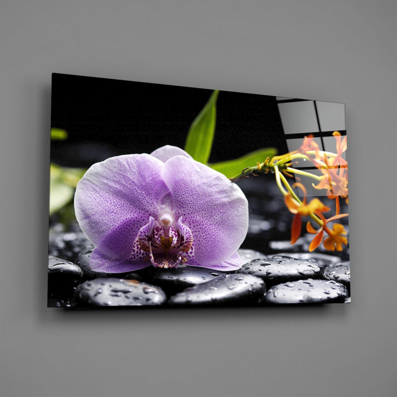 Spa Glass Wall Art