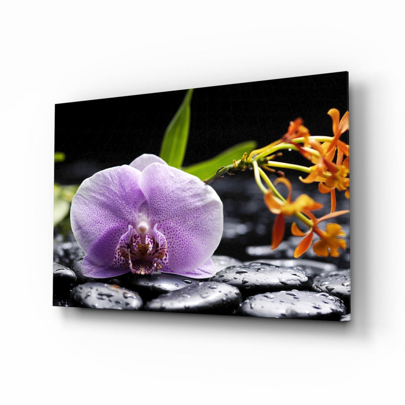 Spa Glass Wall Art