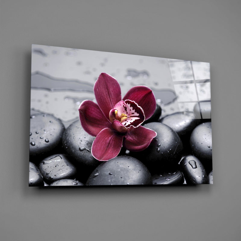 Spa Glass Wall Art