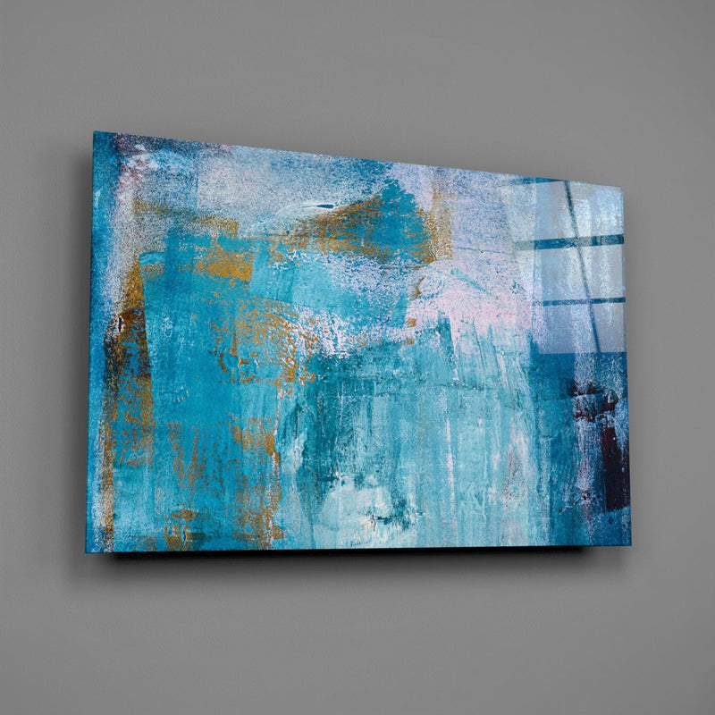 Blue Glass Wall Art