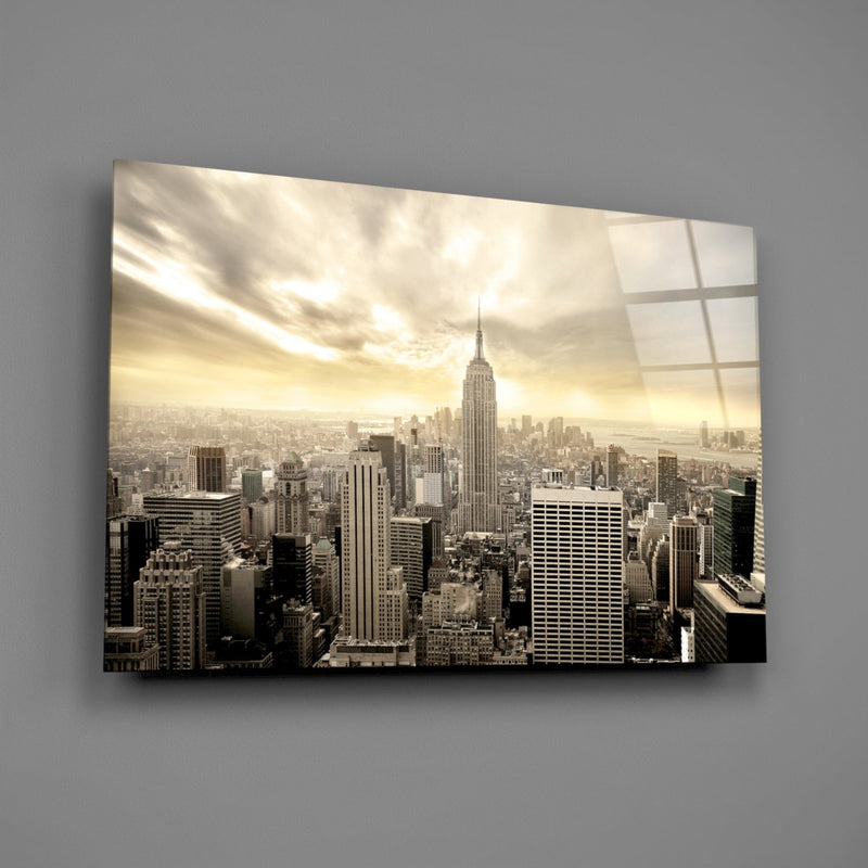 New York (NYC) Glass Wall Art