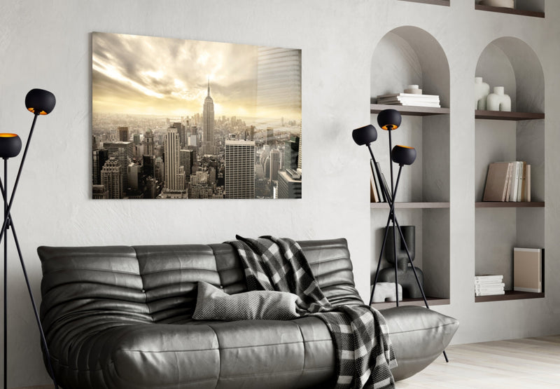 New York (NYC) Glass Wall Art
