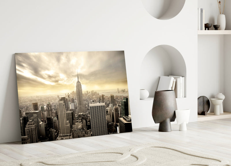 New York (NYC) Glass Wall Art