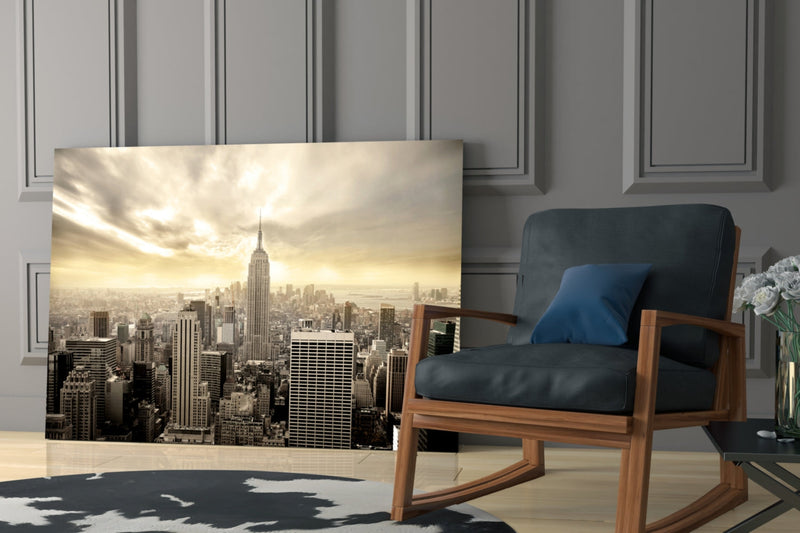 New York (NYC) Glass Wall Art